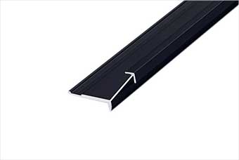 景德镇航空纤维墙咔铝合金阳角线（哑黑氧化）