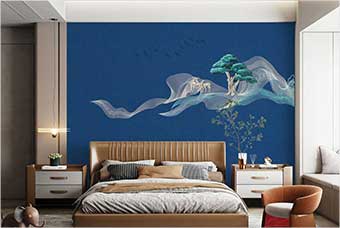 景德镇森佰汇航空纤维墙咔（鹿鹿高升）