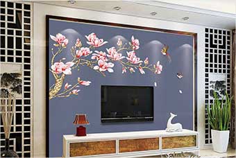 景德镇森佰汇航空纤维墙咔（冰清玉洁）